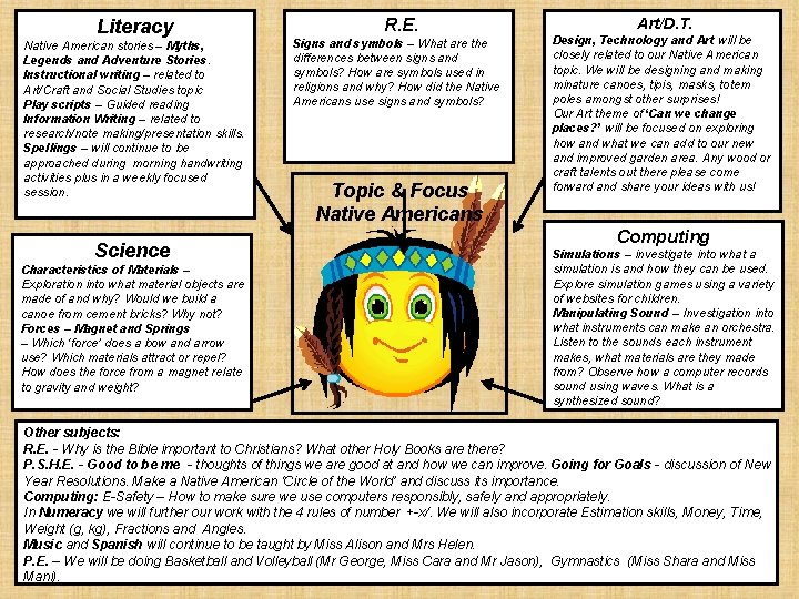 Literacy Native American stories – Myths, Legends and Adventure Stories. Instructional writing – related