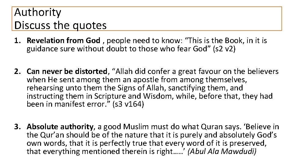 Authority Discuss the quotes 1. Revelation from God , people need to know: “This Authority Discuss the quotes 1. Revelation from God , people need to know: “This