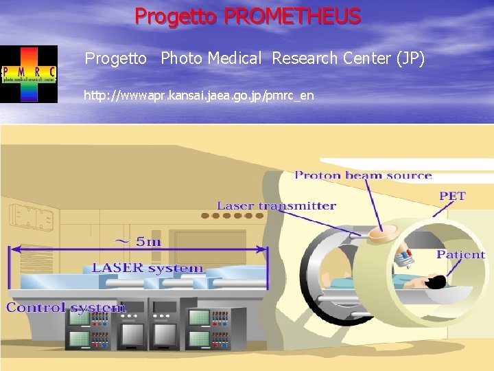 Progetto PROMETHEUS Progetto Photo Medical Research Center (JP) http: //wwwapr. kansai. jaea. go. jp/pmrc_en