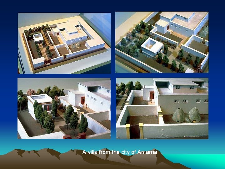 A villa from the city of Amarna 