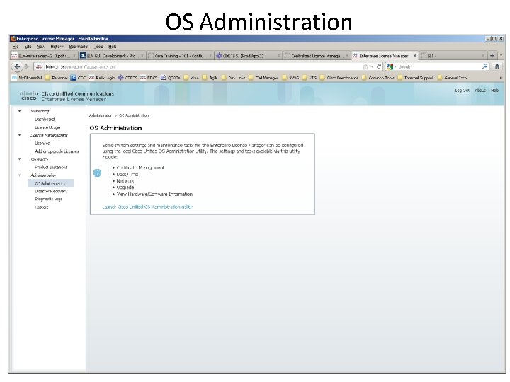 OS Administration 