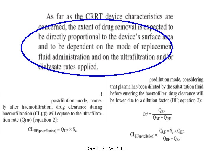 CRRT - SMART 2008 