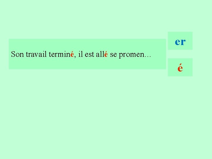 8 er Son travail terminé, il est allé se promen… é 