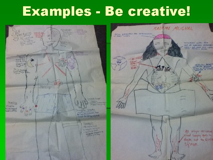 Examples - Be creative! 