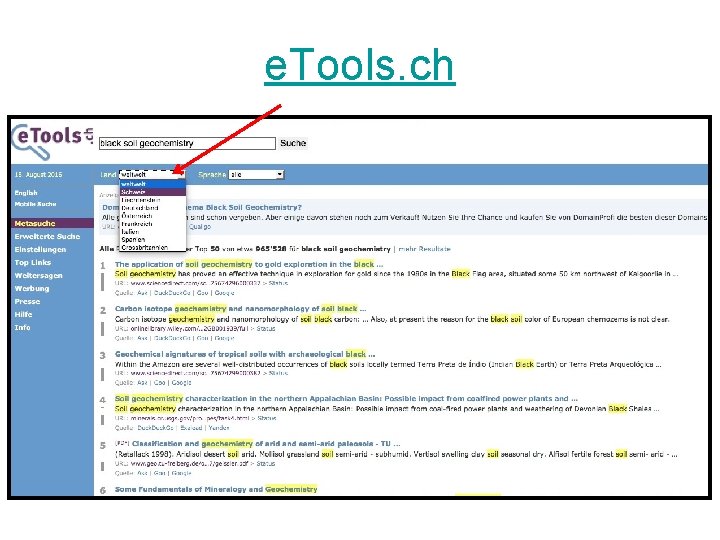 e. Tools. ch 