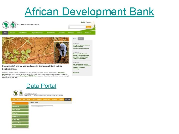 African Development Bank Data Portal 