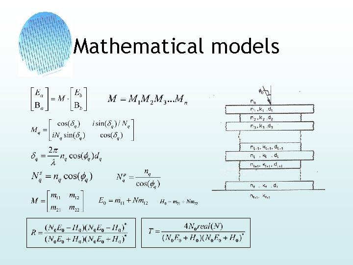 Mathematical models 