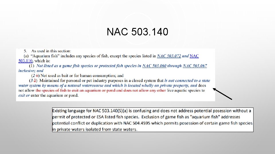 NAC 503. 140 