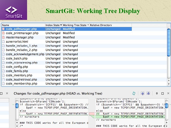 Smart. Git: Working Tree Display -42 - Smart. Git: Working Tree Display -42 -