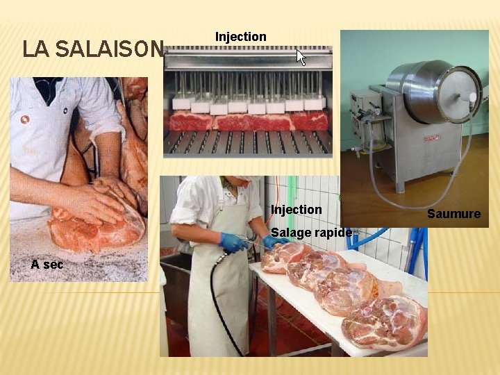 LA SALAISON Injection Salage rapide A sec Saumure 