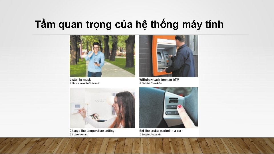 Tầm quan trọng của hệ thống máy tính 