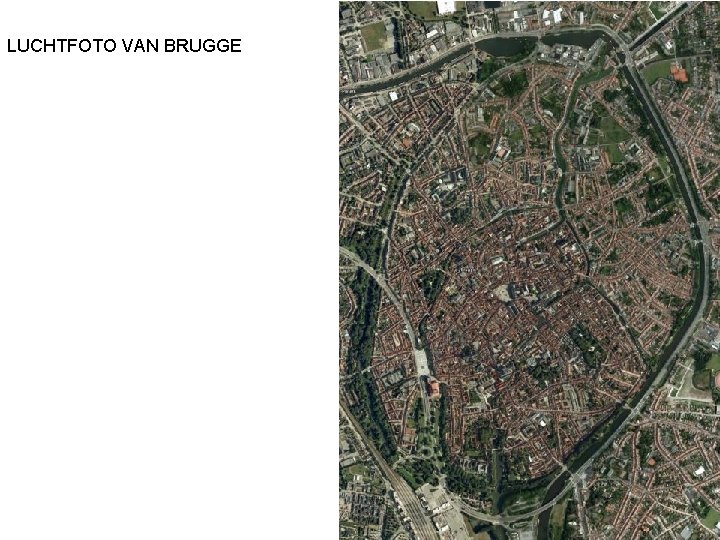 LUCHTFOTO VAN BRUGGE 