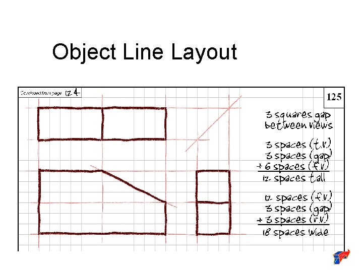 Object Line Layout 