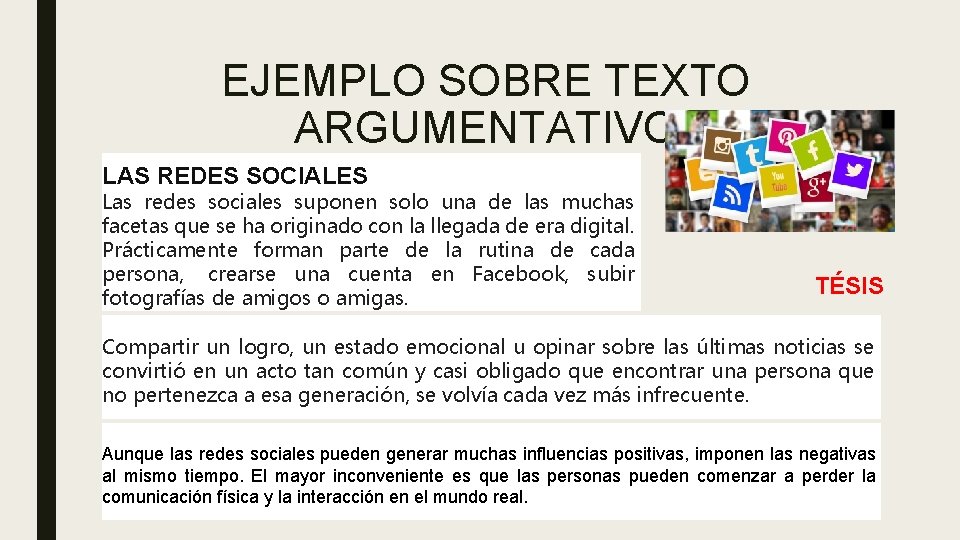 Ejemplo De Texto Argumentativo