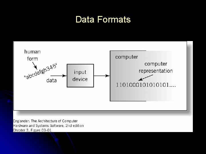 Data Formats Data Formats