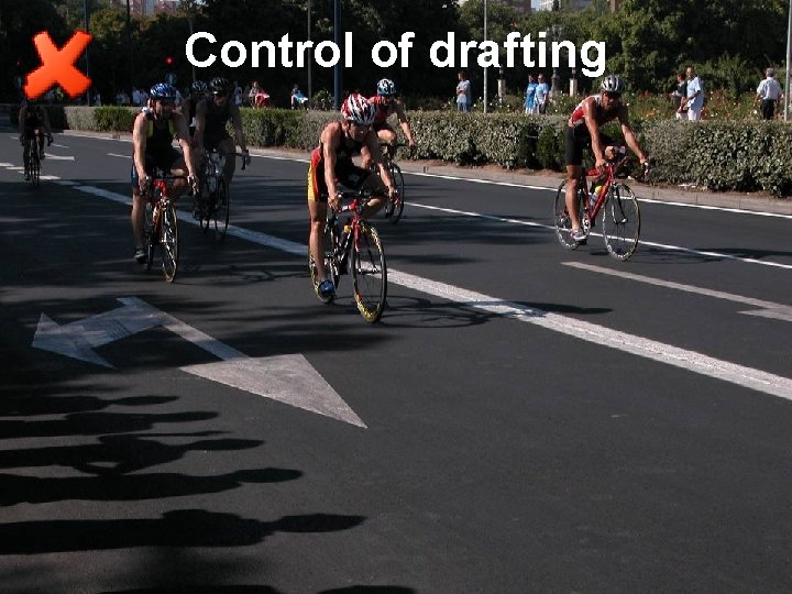 Control of drafting 