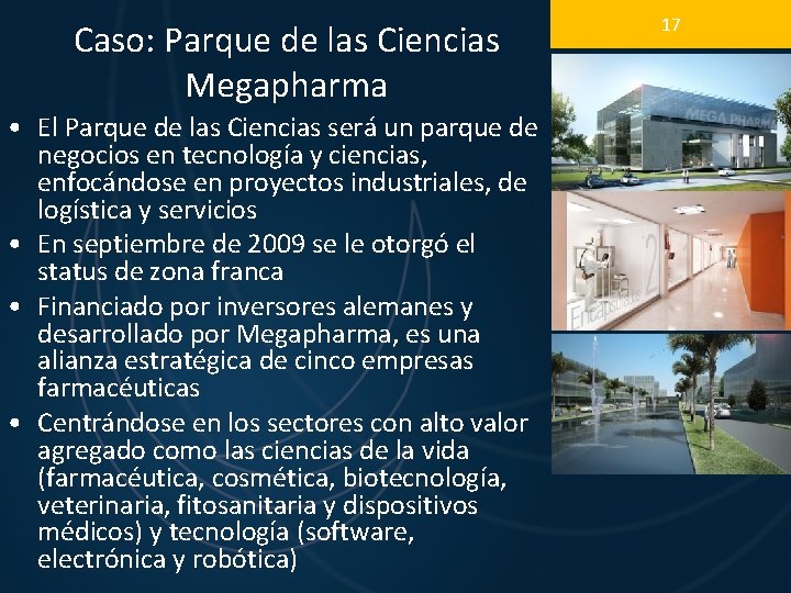 Caso: Parque de las Ciencias Megapharma • El Parque de las Ciencias será un Caso: Parque de las Ciencias Megapharma • El Parque de las Ciencias será un