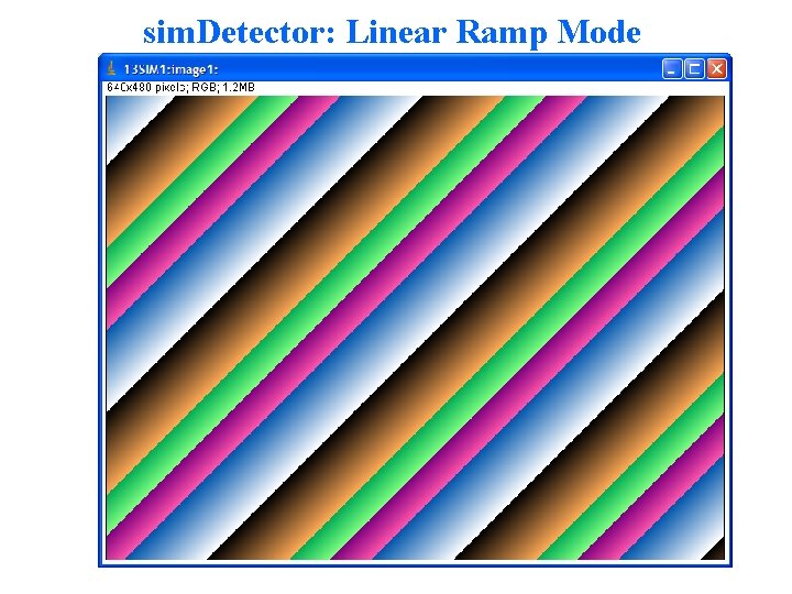 sim. Detector: Linear Ramp Mode 