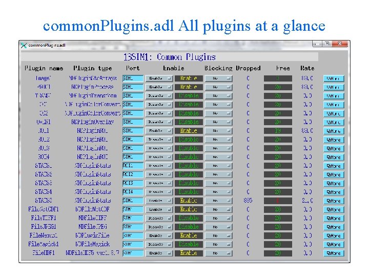 common. Plugins. adl All plugins at a glance 