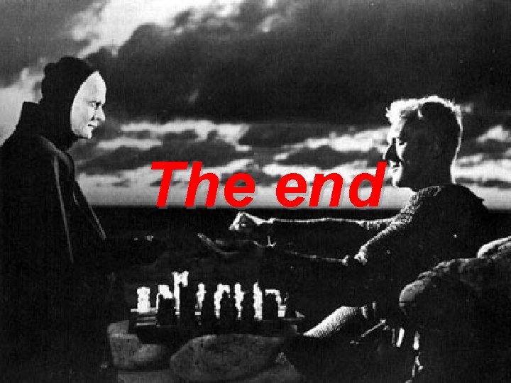 The end 