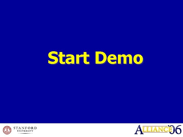 Start Demo 