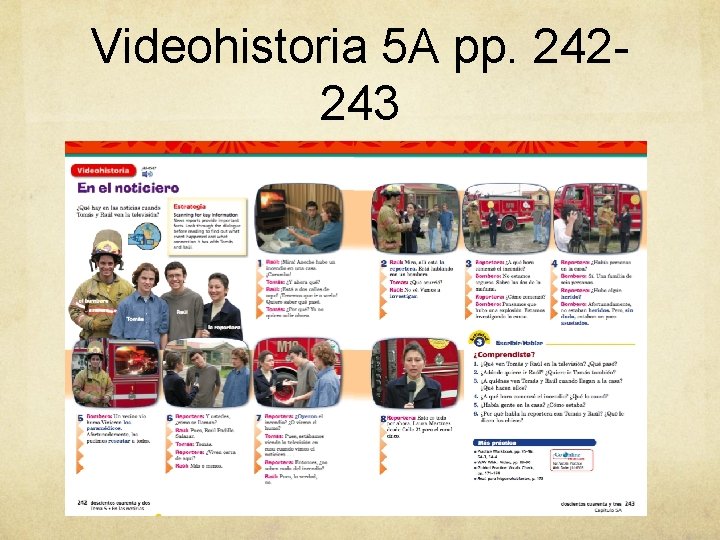 Videohistoria 5 A pp. 242243 