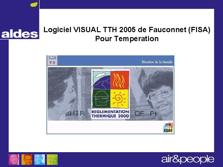 Logiciel VISUAL TTH 2005 de Fauconnet (FISA) Pour Temperation 