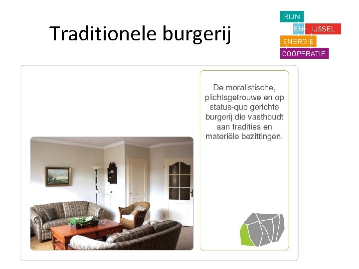 Traditionele burgerij 