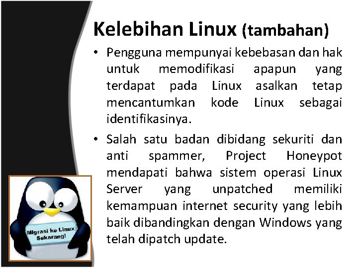 Teknologi Open Source Linux Anggota Kelompok Andre Ahmadiansyah