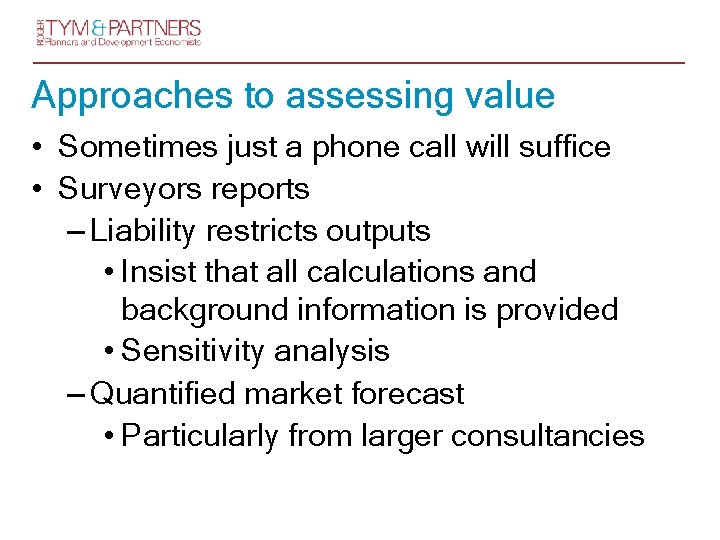 Planning Advisory Service Viability Course GETTING AND USING