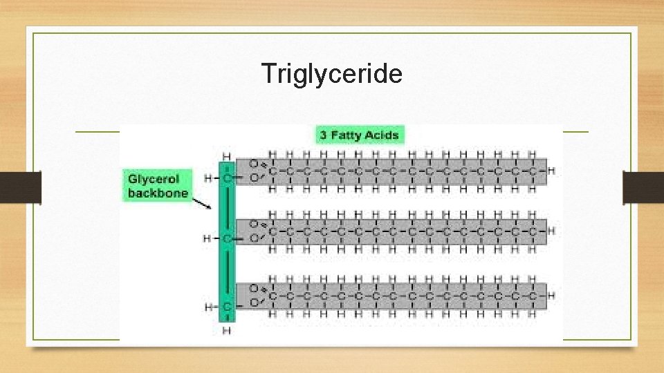 Triglyceride Triglyceride