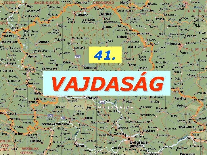 41. VAJDASÁG 