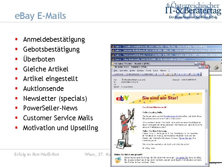 e. Bay E-Mails § § § § § Anmeldebestätigung Gebotsbestätigung Überboten Gleiche Artikel eingestellt