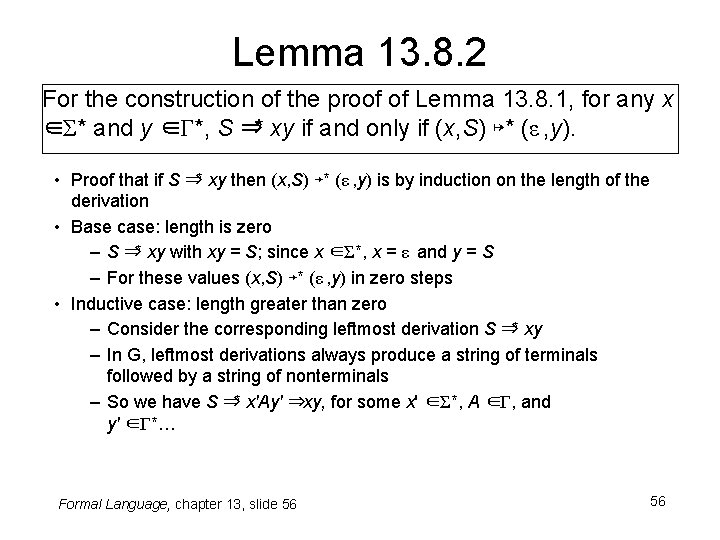 Lemma 13. 8. 2 For the construction of the proof of Lemma 13. 8.