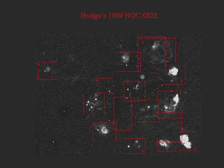 Hodge’s 1989 NGC 6822 