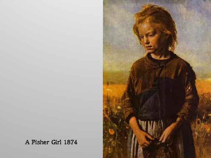 A Fisher Girl 1874 