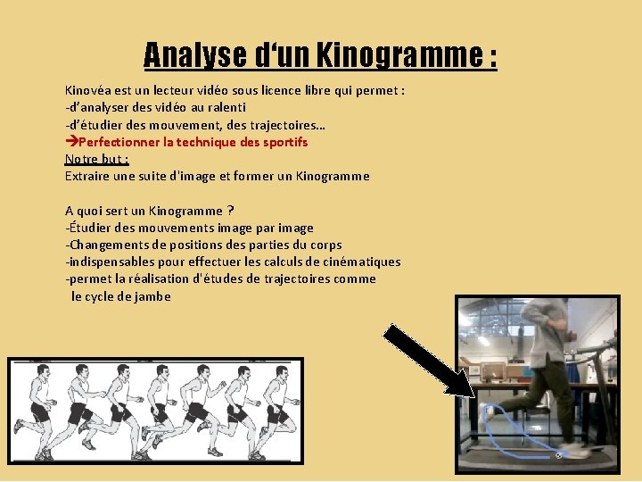 Analyse d‘un Kinogramme : Kinovéa est un lecteur vidéo sous licence libre qui permet