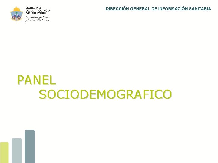 PANEL SOCIODEMOGRAFICO 