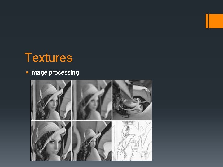 Textures § Image processing 