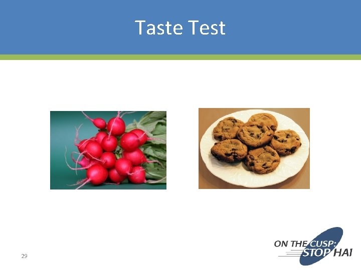 Taste Test 29 