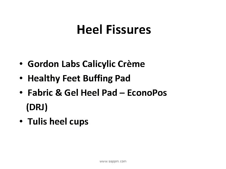 Heel Fissures Gordon Labs Calicylic Crème Healthy Feet Buffing Pad Fabric & Gel Heel