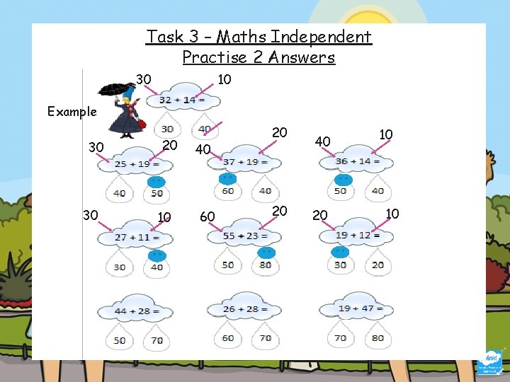 Task 3 – Maths Independent Practise 2 Answers 30 https: //www. topmarks. co. uk/maths-games/hit-the-button