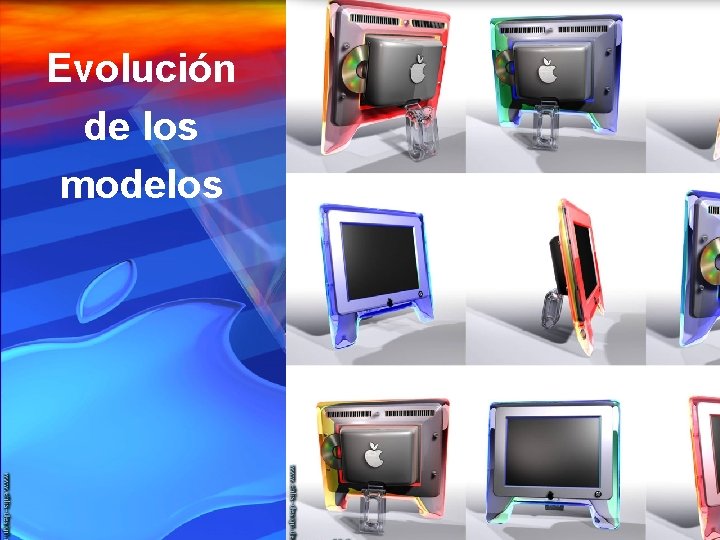 Evolución de los modelos Evolución de los modelos