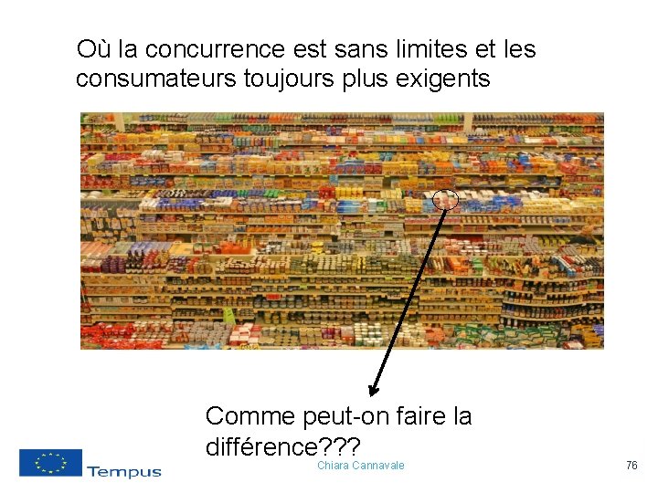 Où la concurrence est sans limites et les consumateurs toujours plus exigents Comme peut-on