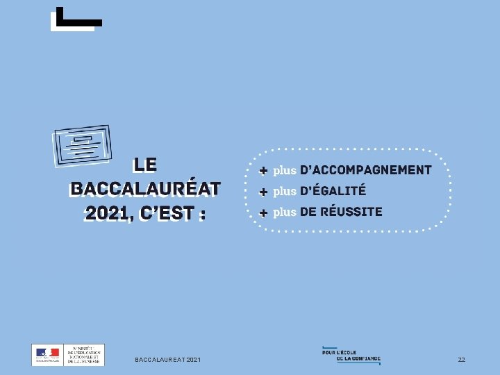 BACCALAUREAT 2021 22 