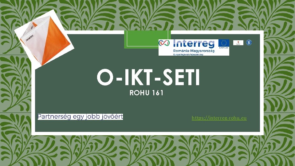 O-IKT-SETI ROHU 161 https: //interreg-rohu. eu 