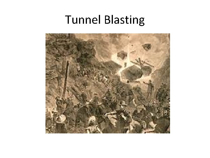 Tunnel Blasting 