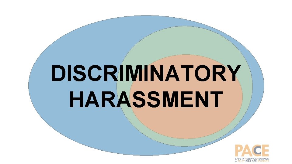 DISCRIMINATORY HARASSMENT 