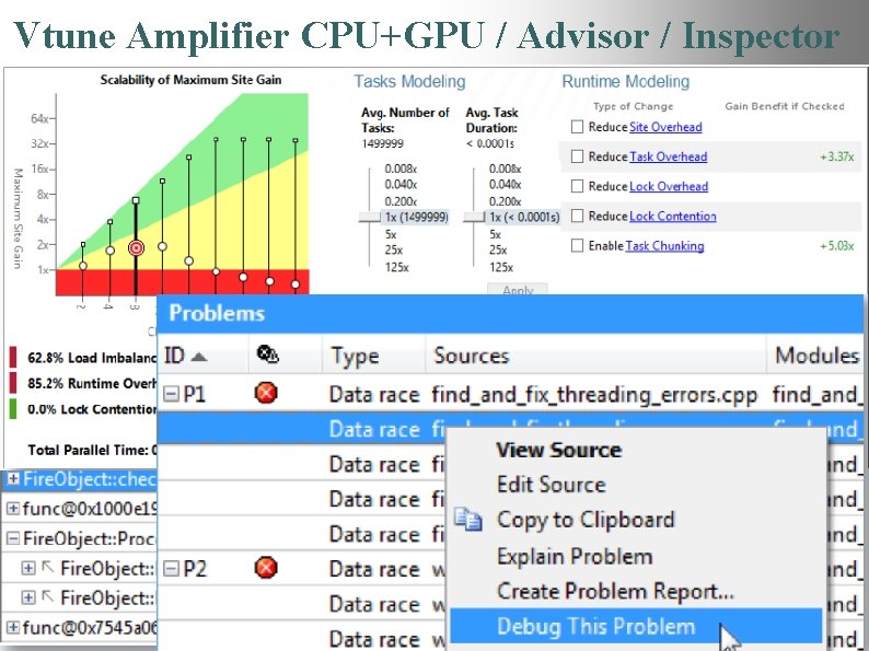 Nemzeti Információs Infrastruktúra Intézet Vtune Amplifier CPU+GPU / Fejlesztési Advisor / Inspector NIIF HPC