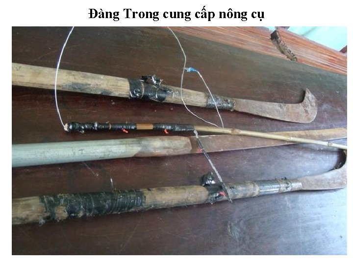 Đàng Trong cung cấp nông cụ 